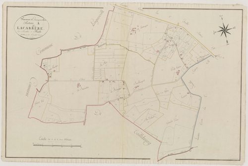 Plan primitif, atlas-A2 Lacarrère, Fauguerolles