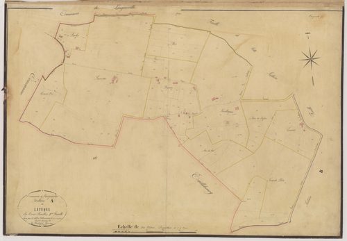 Plan napoléonien-A3 Latuque, Fauguerolles