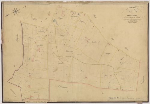 Plan napoléonien-B3 Fauguerolles, Fauguerolles