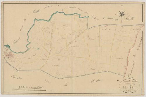 Plan napoléonien, atlas-C Fauillet, Fauillet