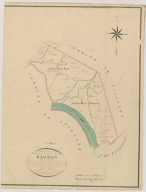 Plan napoléonien, atlas-TA, Fauillet