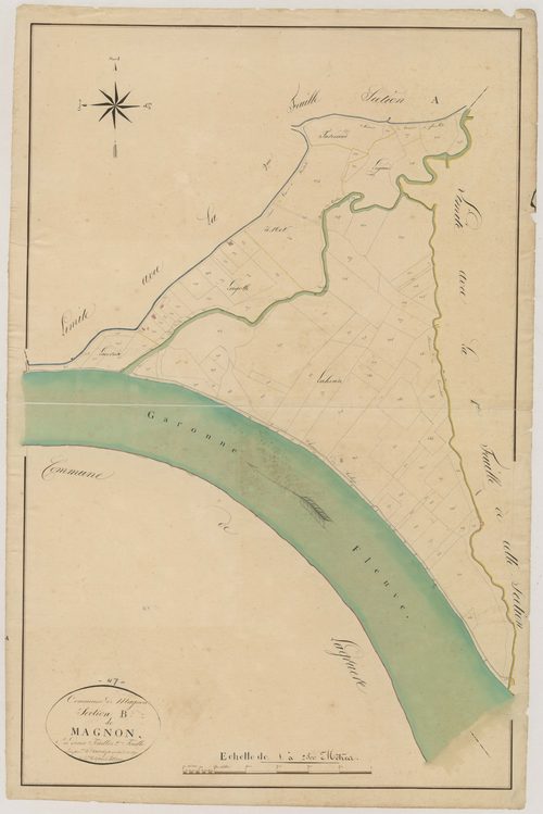 Plan napoléonien, atlas-B2 Magnon, Fauillet