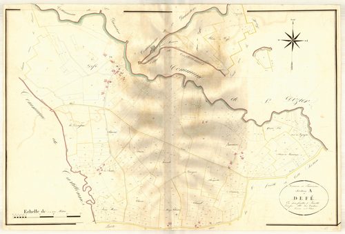 Plan napoléonien, atlas-A1 Defé, Ferrensac