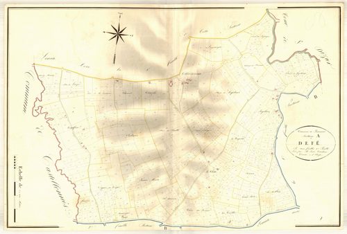 Plan napoléonien, atlas-A2 Defé, Ferrensac