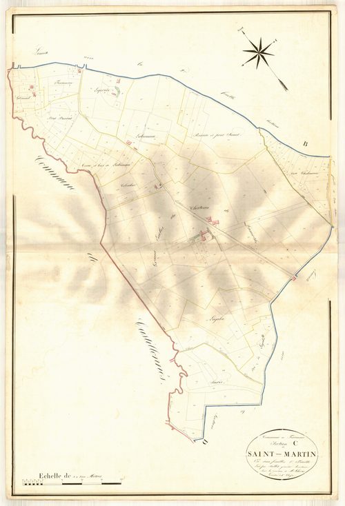 Plan napoléonien, atlas-C1 Saint-Martin, Ferrensac