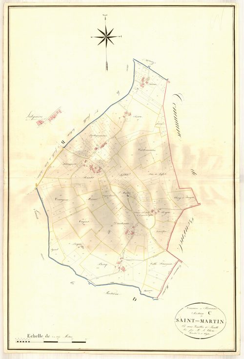 Plan napoléonien, atlas-C2 Saint-Martin, Ferrensac