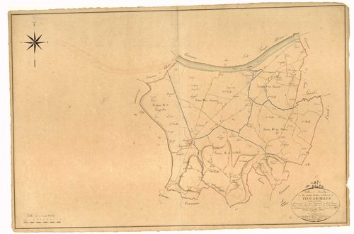 Plan napoléonien, atlas-TA, Feugarolles
