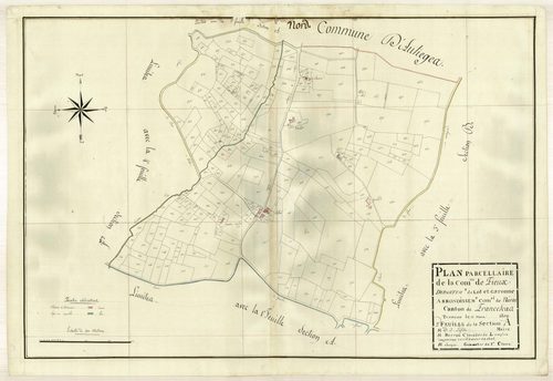 Plan primitif, atlas-A2 Coulon, Fieux