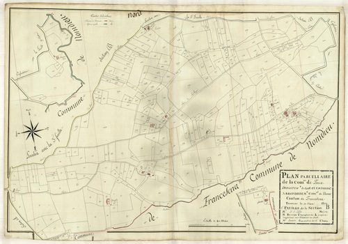 Plan primitif, atlas-B1 Fieux, Fieux