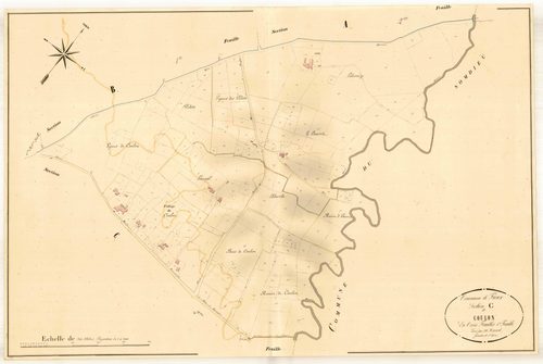 Plan napoléonien, atlas-C1 Coulon, Fieux