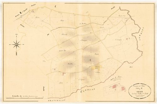 Plan napoléonien, atlas-C2 Coulon, Fieux