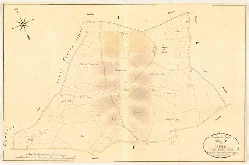 Plan napoléonien, atlas-F1 Laroudé, Fieux