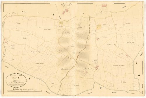 Plan napoléonien, atlas-F2 Laroudé, Fieux