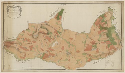 Plan par masses de cultures-, Fieux
