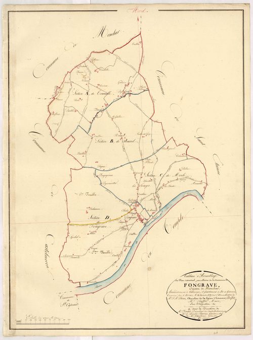 Plan napoléonien, atlas-TA, Fongrave