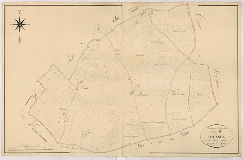 Plan napoléonien, atlas-B Roussel, Fongrave