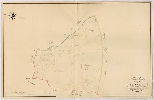 Plan napoléonien, atlas-D1 Fongrave, Fongrave