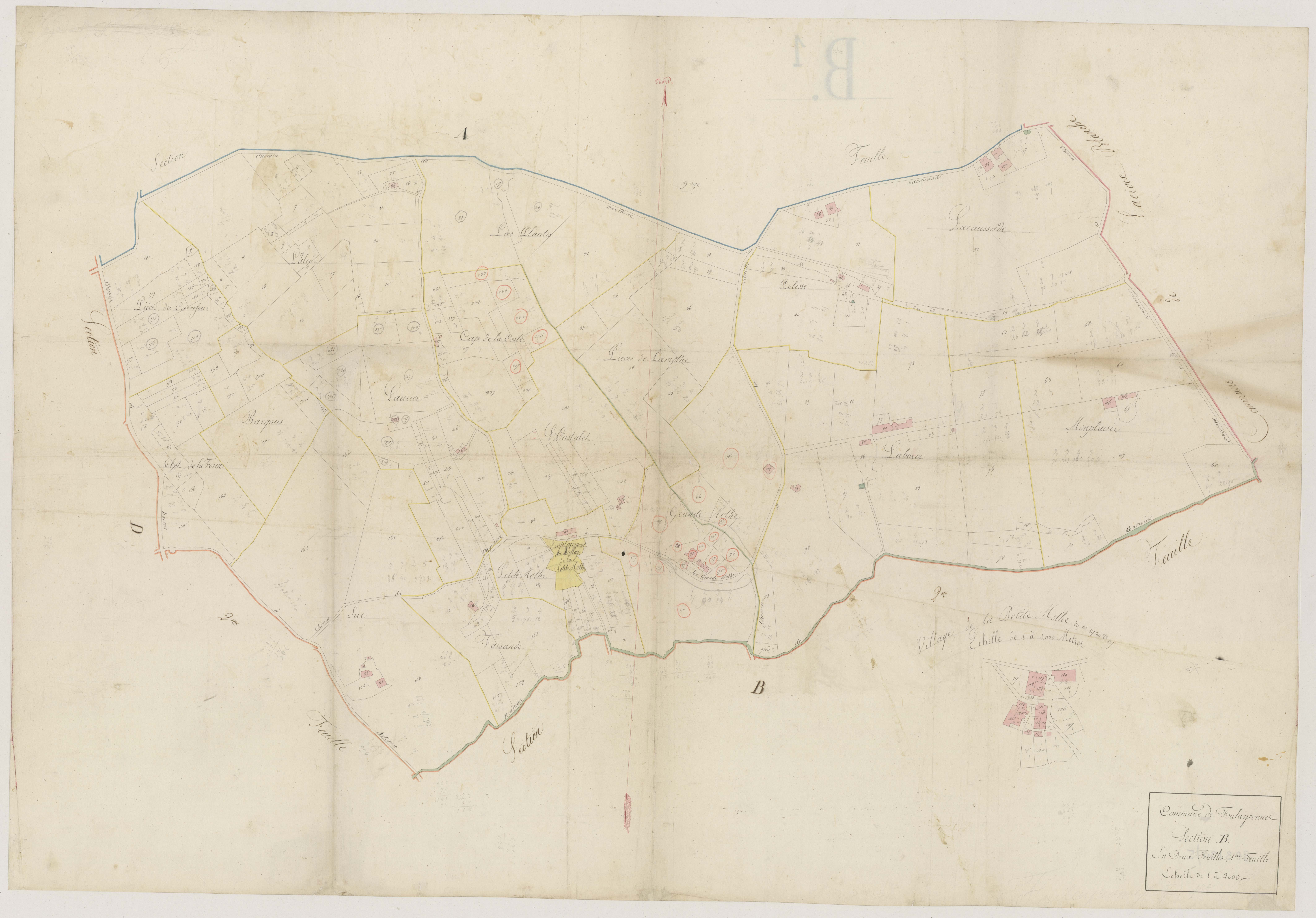 Atlas portatif-B1 [Artigues], Foulayronnes