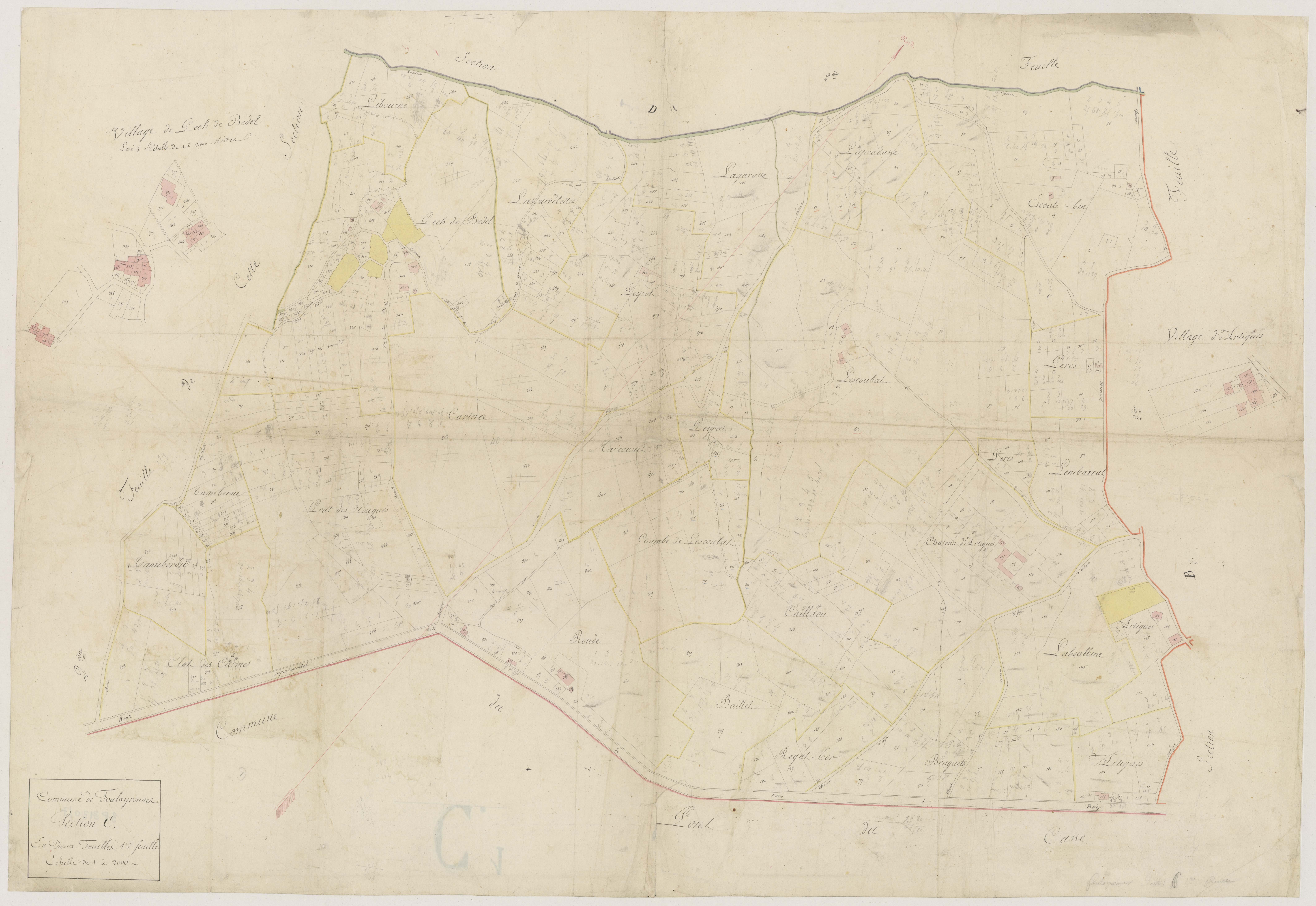 Atlas portatif-C1 [Crambol], Foulayronnes