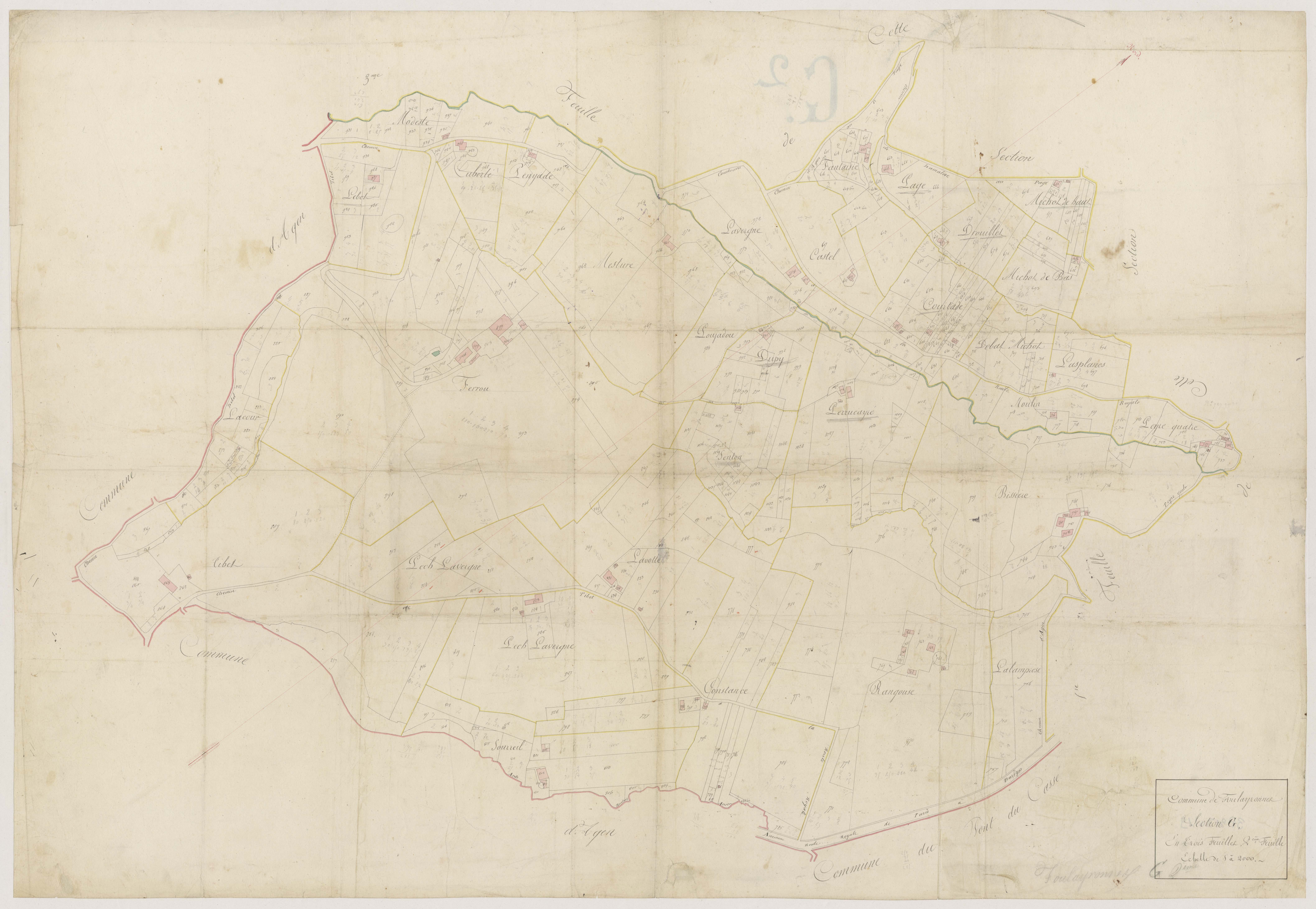 Atlas portatif-G2 [Foulayronnes], Foulayronnes