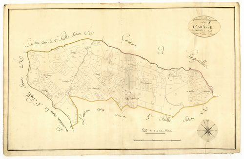 Plan primitif, atlas-A3 Arasse, Foulayronnes