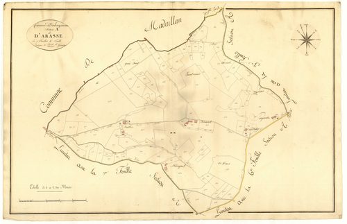 Plan primitif, atlas-A4 Arasse, Foulayronnes