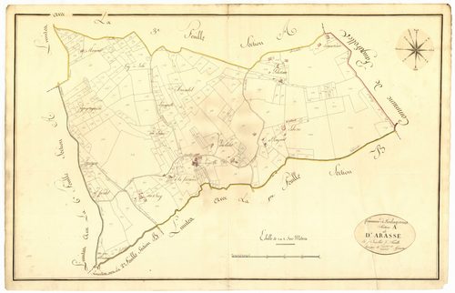 Plan primitif, atlas-A5 Arasse, Foulayronnes