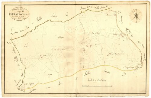 Plan primitif, atlas-D2 Foulayronnes, Foulayronnes