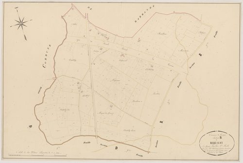 Plan napoléonien, atlas-B1 Marescot, Fourques-sur-Garonne