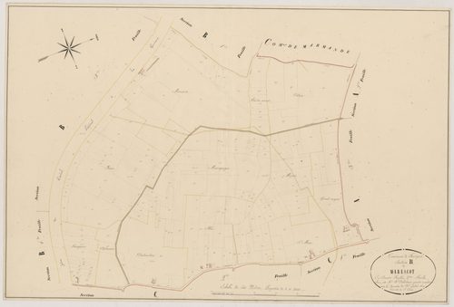 Plan napoléonien, atlas-B2 Marescot, Fourques-sur-Garonne