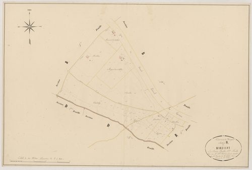 Plan napoléonien, atlas-B3 Marescot, Fourques-sur-Garonne