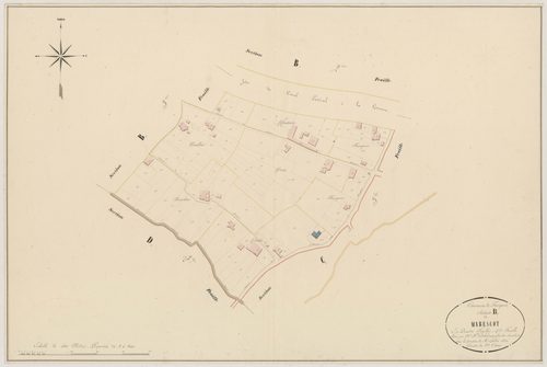 Plan napoléonien, atlas-B4 Marescot, Fourques-sur-Garonne