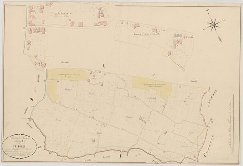 Plan napoléonien, atlas-C3 Fourques, Fourques-sur-Garonne