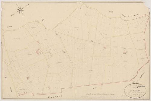 Plan napoléonien, atlas-F2 Sainte-Marthe, Fourques-sur-Garonne