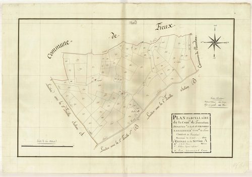 Plan primitif, atlas-A4 Pinaud, Francescas