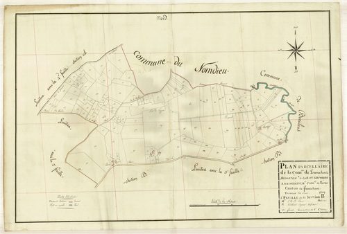 Plan primitif, atlas-B1 Cap-de-Bosq, Francescas