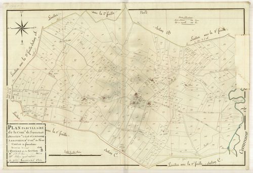 Plan primitif, atlas-B4 Cap-de-Bosq, Francescas