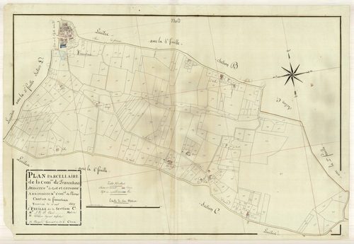 Plan primitif, atlas-C1 Le Grand Bois, Francescas