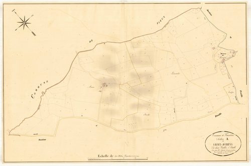 Plan napoléonien, atlas-A1 Saint-Ourens, Francescas