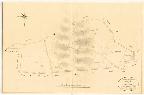 Plan napoléonien, atlas-H2 Lafalitre, Francescas