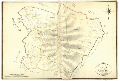 Plan napoléonien, atlas-A1 Le Fréchou, Fréchou (Le)