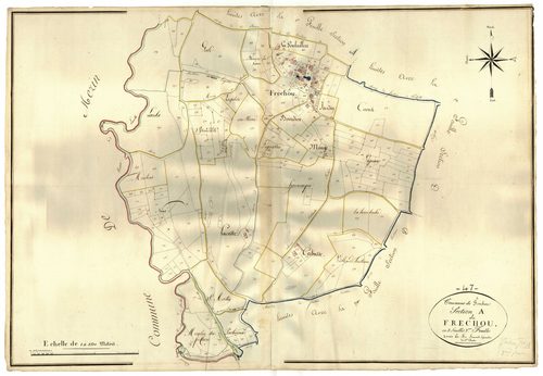 Plan napoléonien, atlas-A2 Le fréchou, Fréchou (Le)