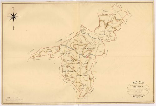 Plan napoléonien, atlas-TA, Frespech