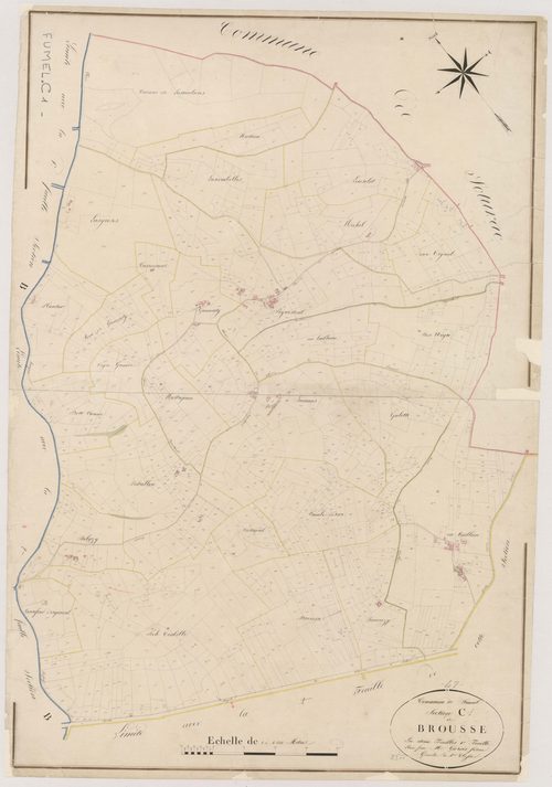 Plan napoléonien, atlas-C1 Brousse, Fumel