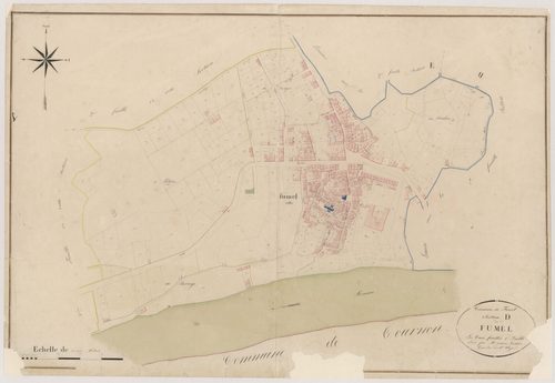 Plan napoléonien, atlas-D1 Fumel, Fumel