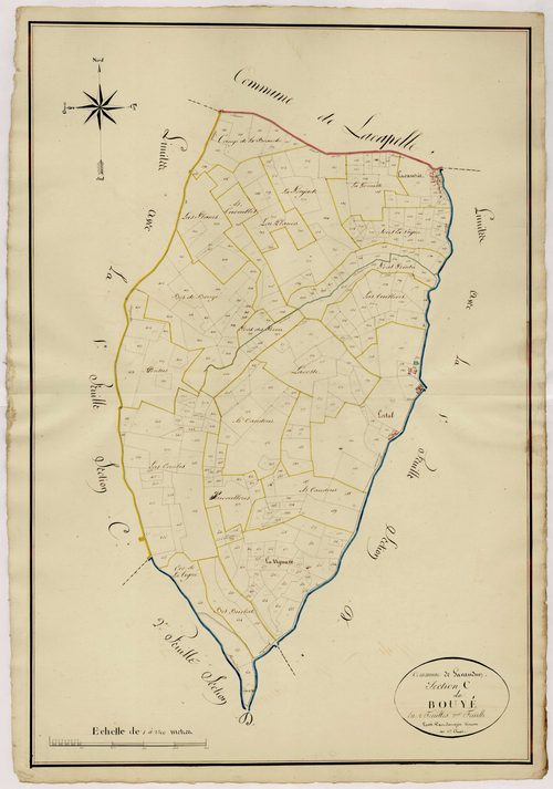 Plan napoléonien, atlas-C2 Bouyé, Gavaudun