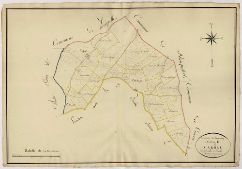 Plan napoléonien, atlas-E1 Cardou, Gavaudun