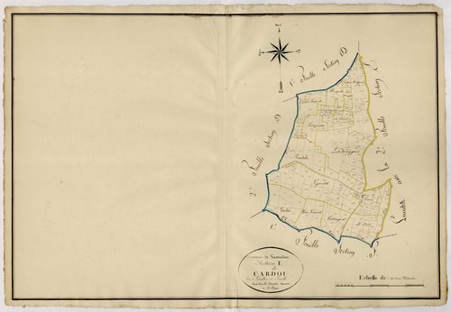 Plan napoléonien, atlas-E3 Cardou, Gavaudun