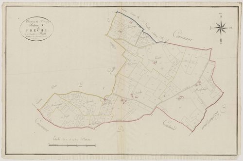 Plan primitif, atlas-C2 Frèche, Gontaud-de-Nogaret