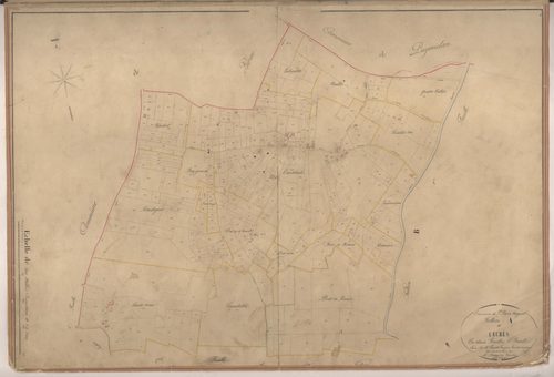 Plan napoléonien-A1 Laubès, Gontaud-de-Nogaret